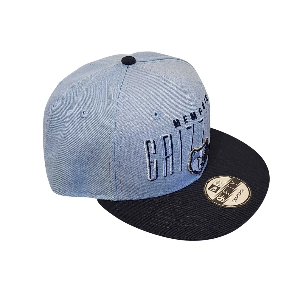 New Era 9FIFTY Memphis Grizzlies Headline NBA Adjustable Snapback Cap‎ Hat NWT